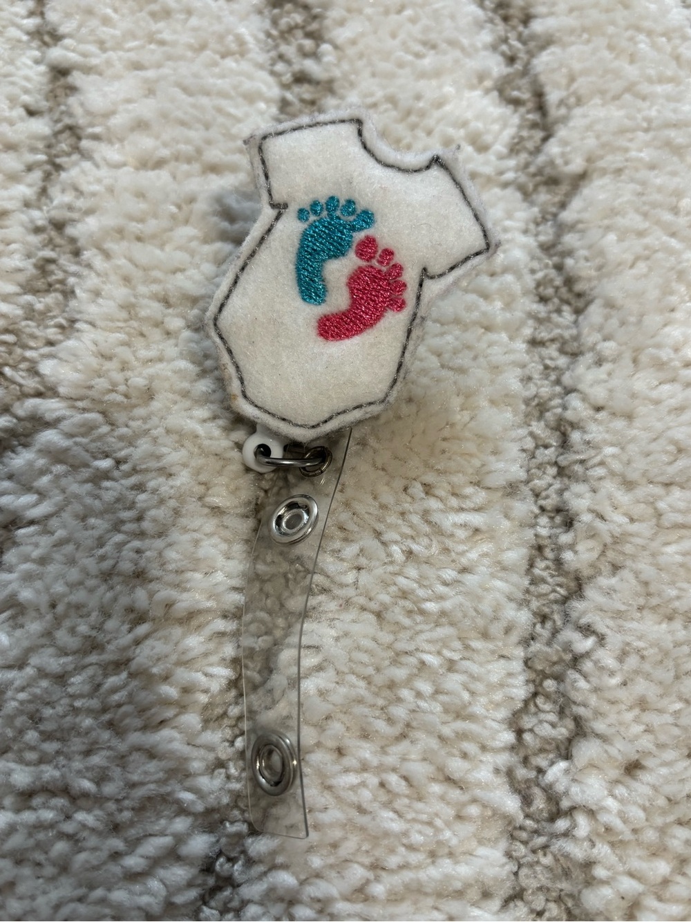 Onesie badge holder! L&D / maternity / post partum nurse 🩷💙